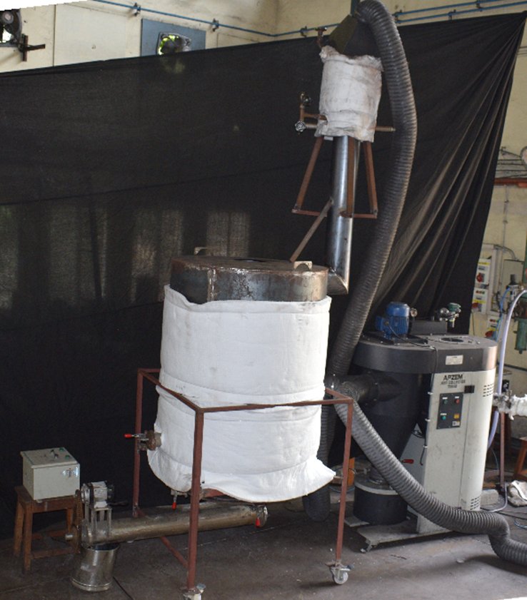 Biochar prototype plant